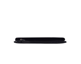 Black Basic Folding Clutch