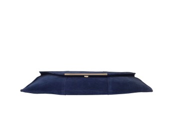 Women's Faux Suede Envelope Clutch