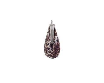 Leopard print clutch