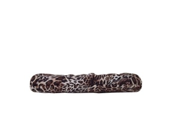 Leopard print clutch