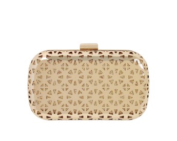 Cutout Metal Box Clutch