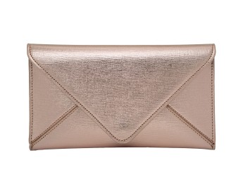 Champagne Metal Clutch