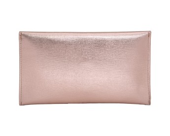 Champagne Metal Clutch